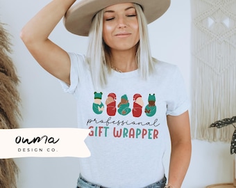 Labor and Delivery Christmas Shirt, Swaddle Specialist NICU Nurse T-shirt, Mother Baby Nurse, Postpartum Nurse Tee, Doula Shirt, Midwife Tee