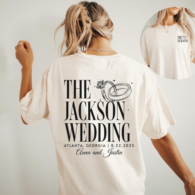 Wedding Merch Examples Wedding T Shirts - Etsy