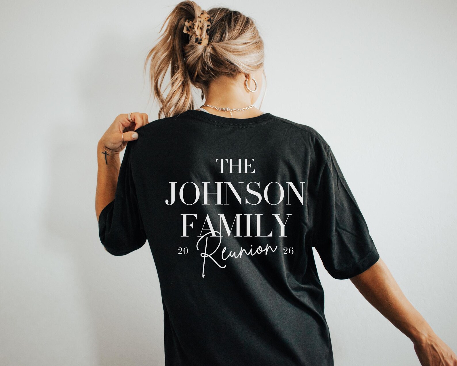 Custom Family Reunion T-shirt: Personalized Name Family Gathering Shirt ...