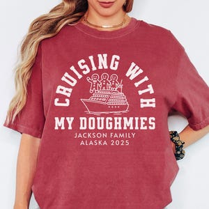 Custom Family Christmas Cruise Shirts Comfort Colors Christmas Holiday Trip Matching Christmas Cruise Shirt Cousin Cruise Crew 2025 GroupTee