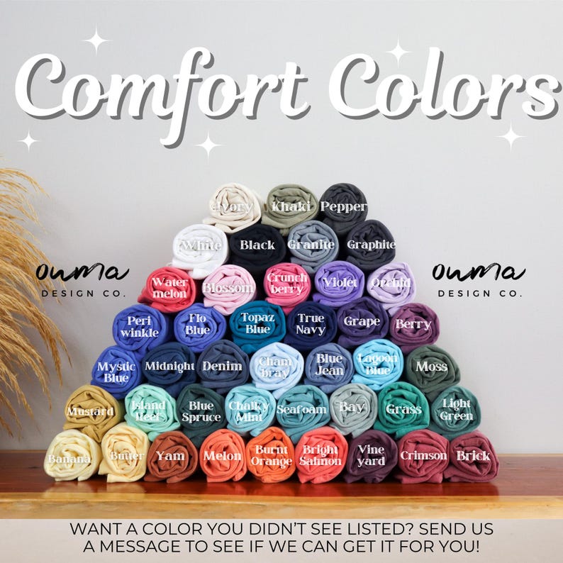 Custom Family Christmas Shirts, Comfort Colors® Matching Family