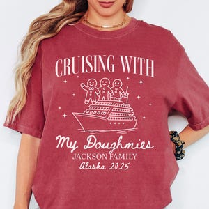 Custom Family Christmas Cruise Shirts Comfort Colors Christmas Holiday Trip Matching Christmas Cruise Shirt Cousin Cruise Crew 2025 GroupTee