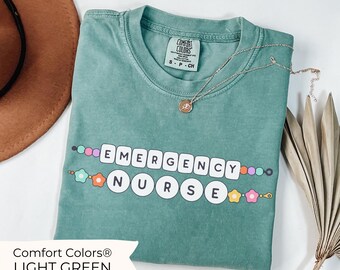 Comfort Colors Er Nurse Shirt, Emergency Nurse Gift, Er Shirt, Nurse Week Shirt, Gift For Er Nurse, Emergency Department RN, ED Nurse Tee