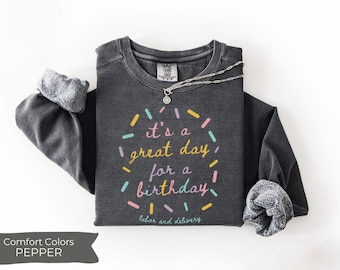 Sudadera Comfort Colors para enfermeras de parto y alumbramiento, sudadera de cuello redondo para el equipo de parto, suéter para enfermeras de parto y alumbramiento