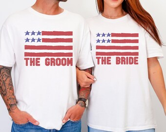 Fourth of July Joint Bach Party shirts 4th of July Bridal party gifts Independence Day Bach Tshirt Memorial Day Patriotic Comfort Colors Tee