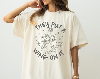 Custom Wedding Shirt, Funny Wedding Toss Goose Bridal Party Wedding Weekend Tee Bridal Party T-Shirt Comfort Colors Wedding Guest Tshirt