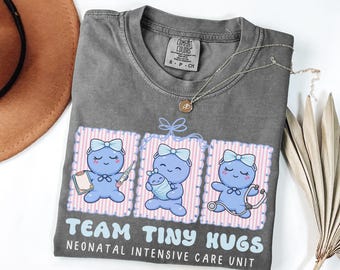 Nicu Nurse Comfort Colors Shirt, Cute Glove Neonatal Intensive Care Unit T-shirt, Nurse Appreciation