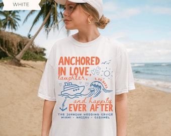 Custom Wedding Cruise Shirt, Matching Cruise Wedding Shirts, Destination Wedding Guest Tee, Family Cruise Tank Top