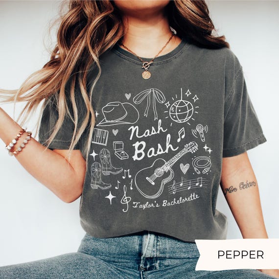 Nashville Bachelorette Shirts, Personalized Bachelorette Shirts, Nashville Bach Party, Personalized Girls Trip Shirt, Bridal Party Gifts