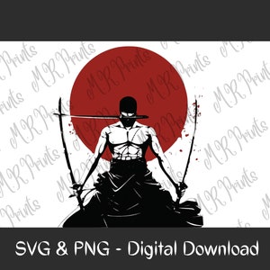 Zoro Manga svg png,JPEG,EPS ,anime svg ,one Piece ,luffy,zoro Instant  Download