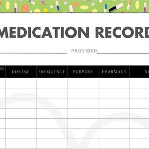 Health Page - Medication Tracker