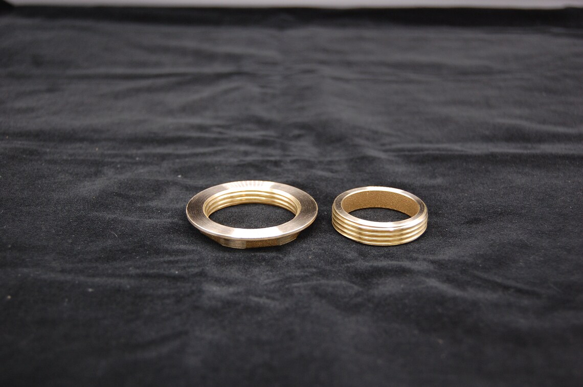 Threaded Brass Insert for Lidded Vessels and Urns 11/2 Etsy