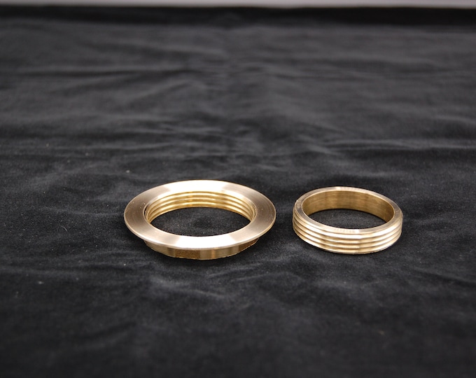 Brass Urn Inserts / Threaded Brass Insert for Urn / Threaded Brass Insert Lidded Vessels and