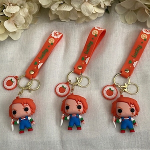 Scary 3D Keychain | Chucky Keychain | Keychain
