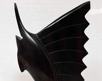 Wooden Swordfish, Swordfish Sculpture, Swordfish Art, Aquatic Display, Swordfish Display, Office Display, Aquarium Gift