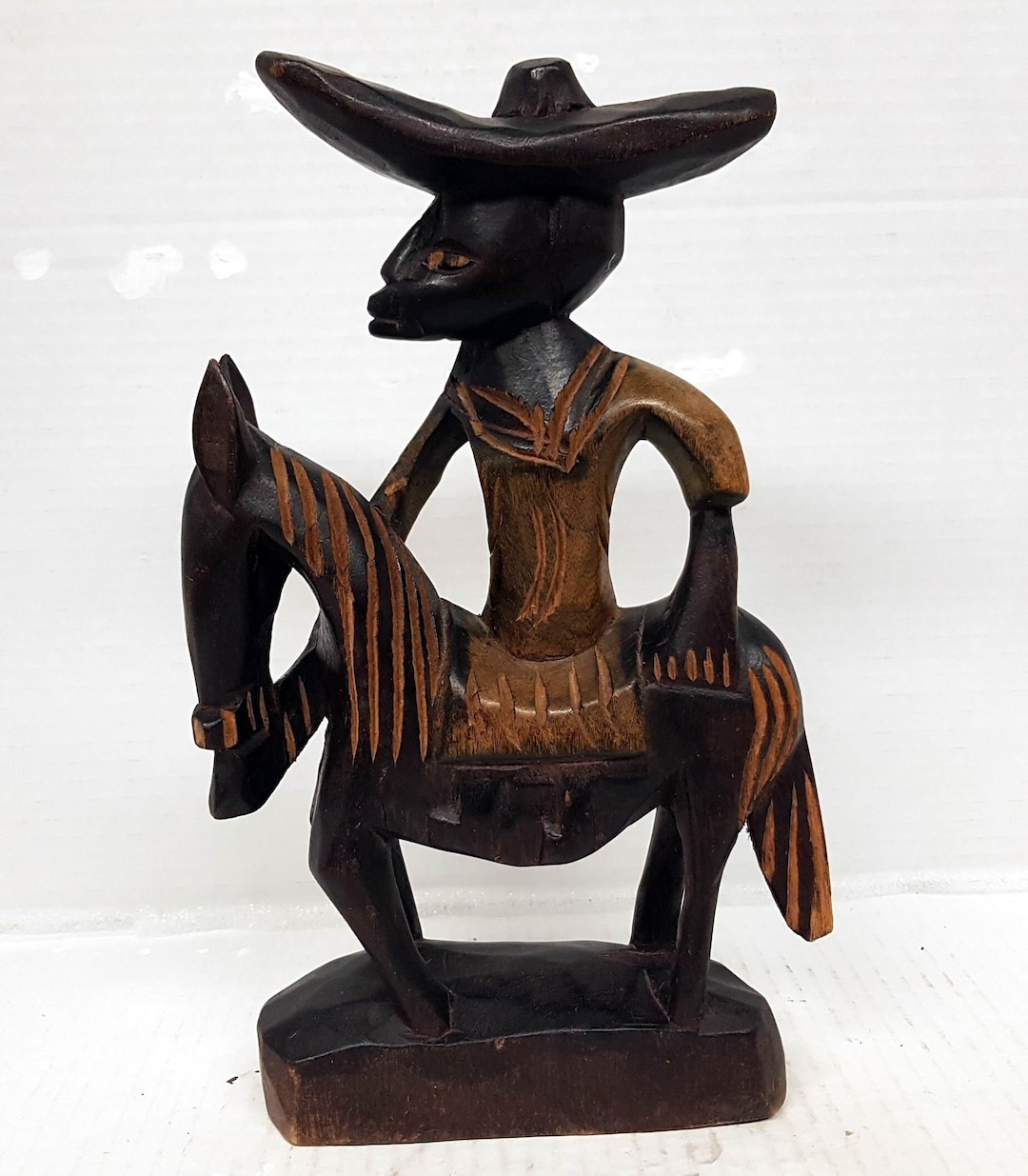 希少 モリスダンサー ヴィンテージ 木彫り 木製フィギュア オブジェ