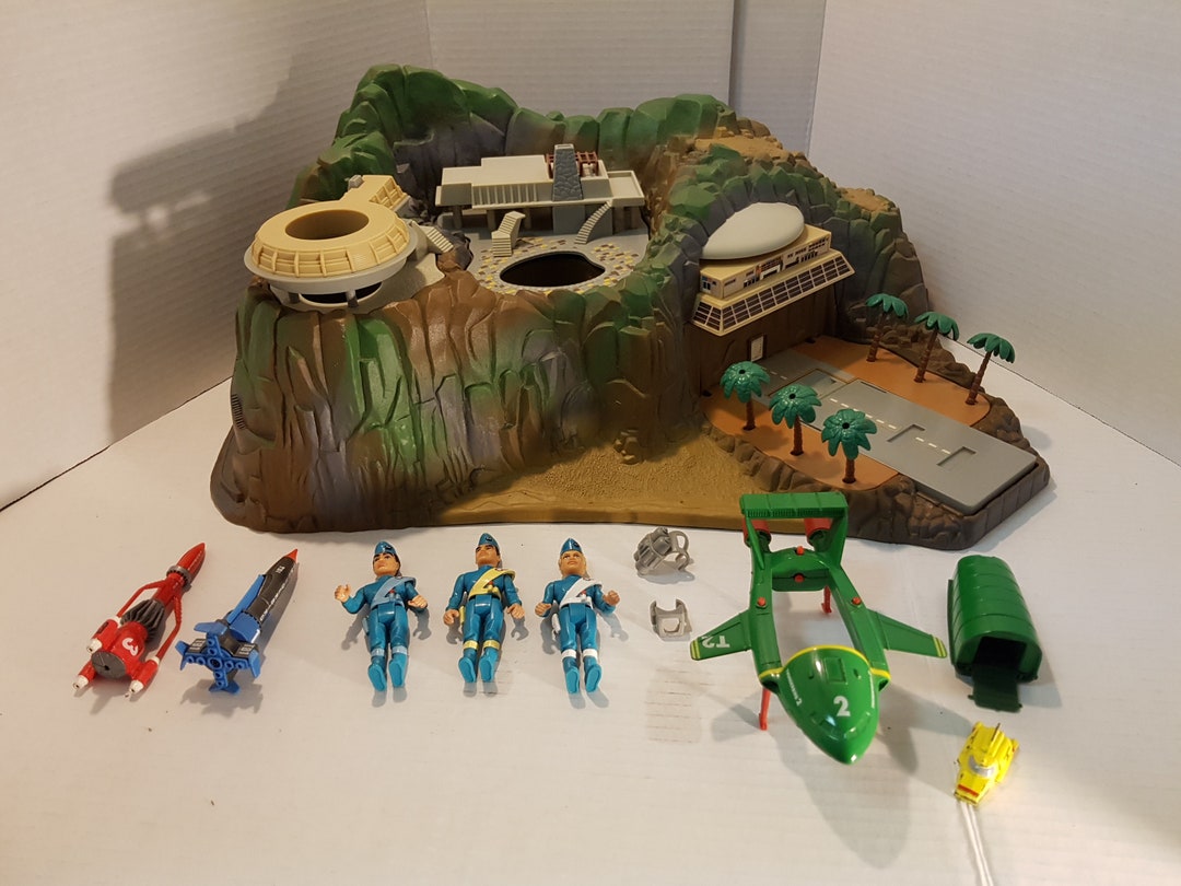 Thunderbirds Matchbox Tracy Island Playset Vintage 1992 Toy Etsy