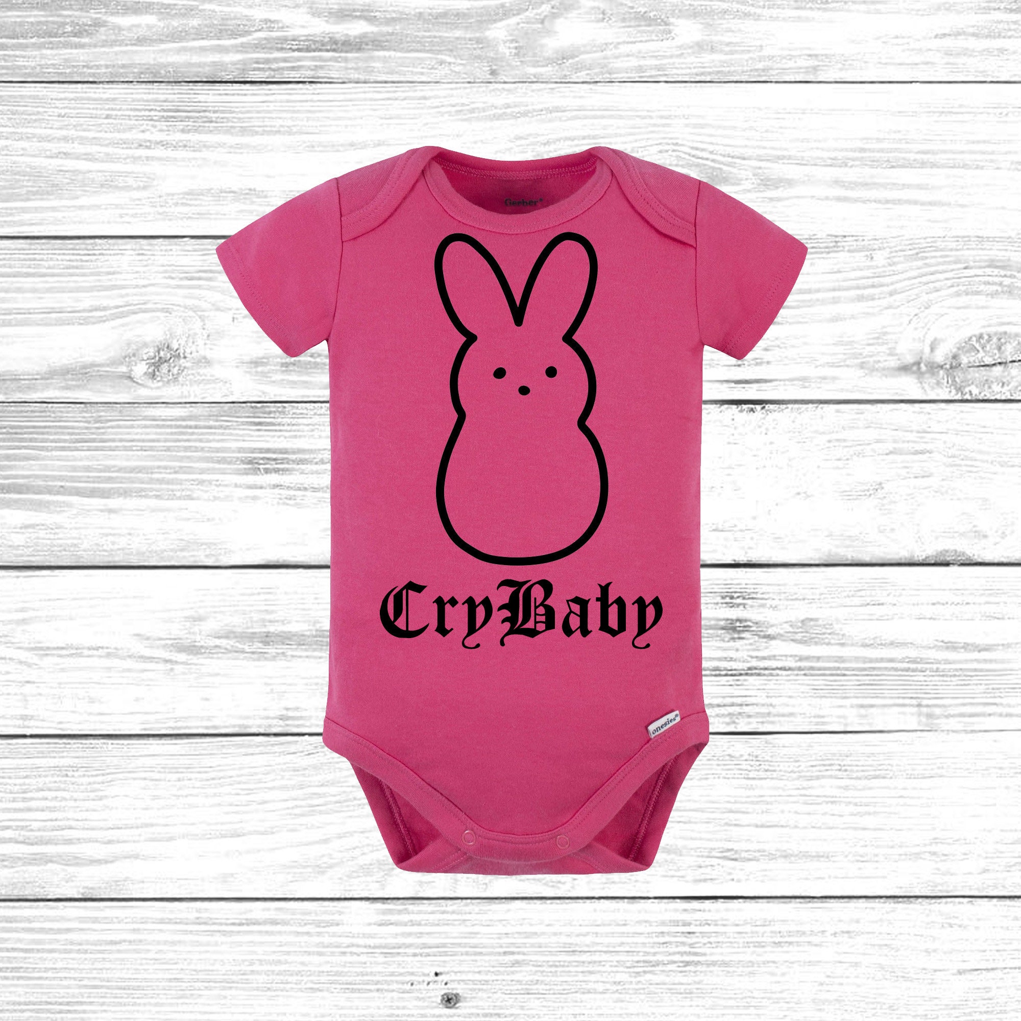 Cry baby onesie sales