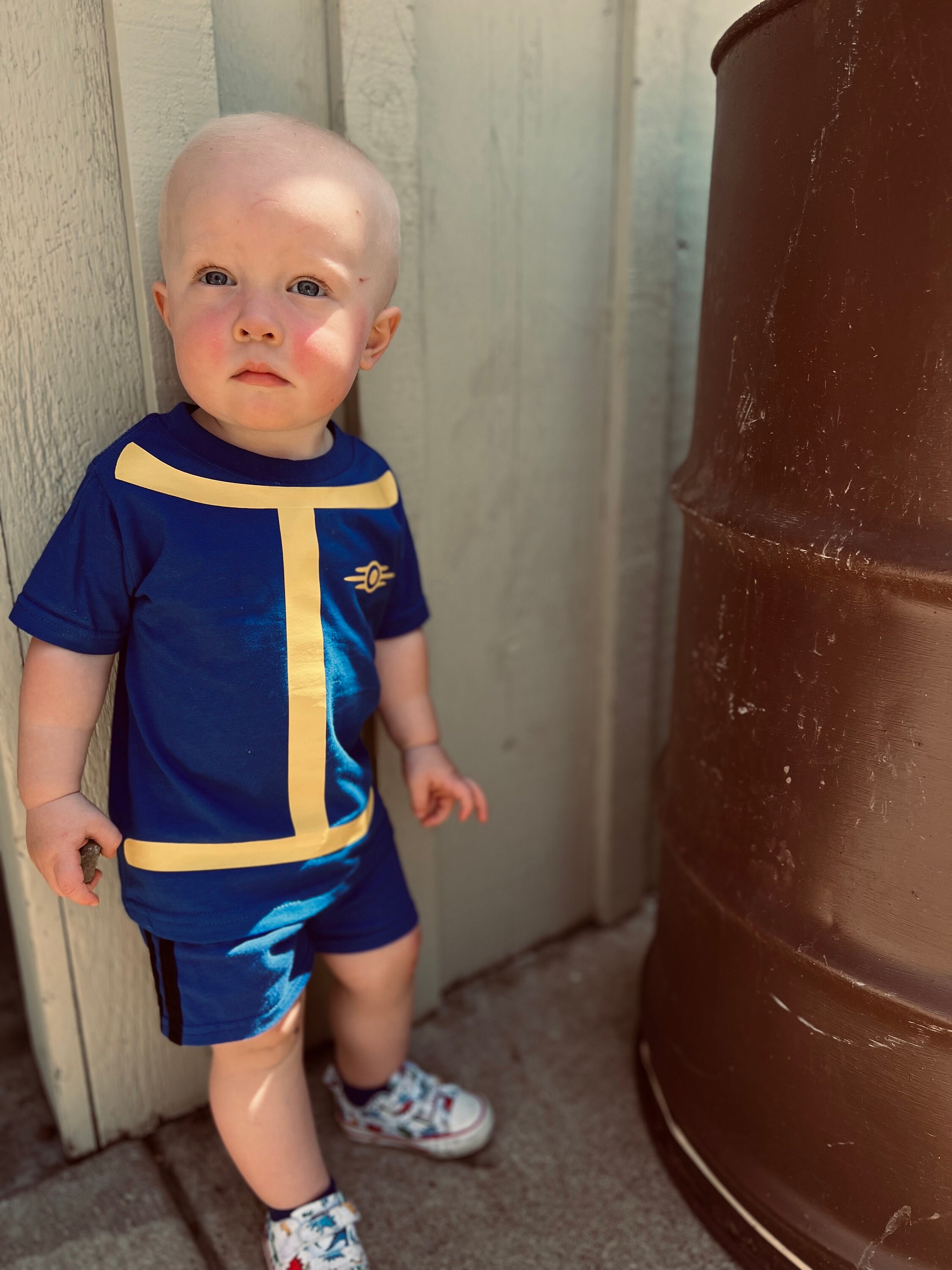Baby fallout jumpsuit on sale