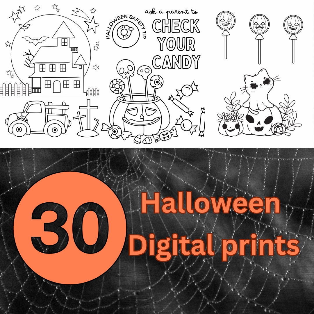 Halloween Printables Etsy
