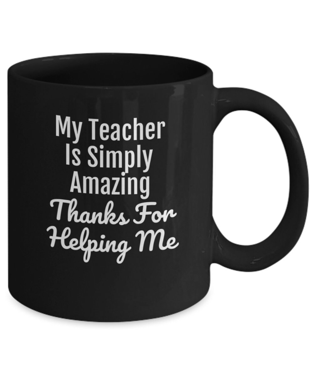 Instructor Gift Teachers Day Mug, Teacher Appreciation Gift, Thanks Teachers Week ...