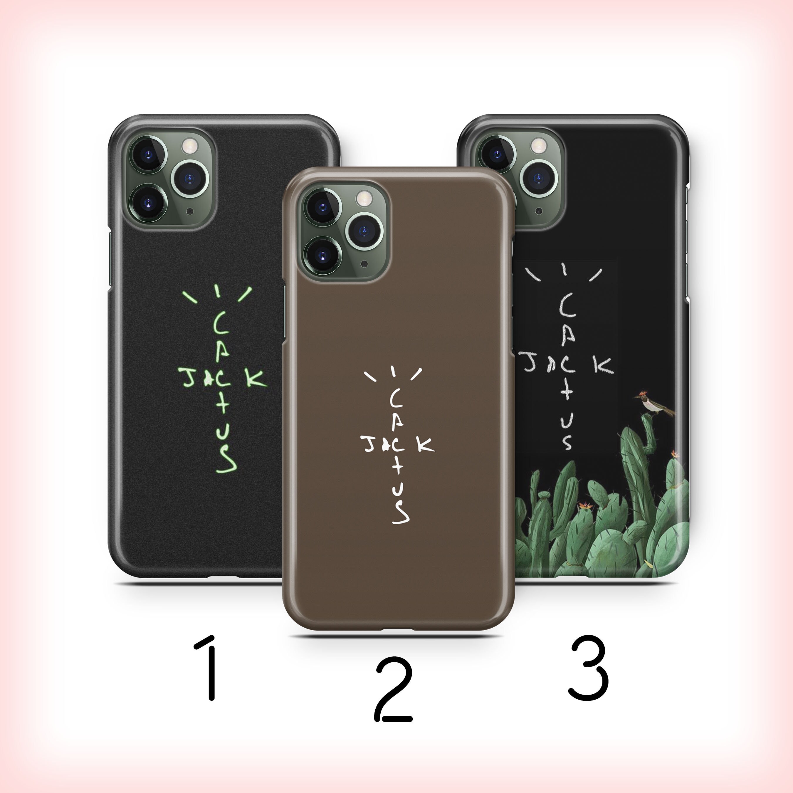  CASETERNITY - Funda de poliuretano termoplástico compatible con  iPhone 12 de 6.1 pulgadas, funda delgada para iPhone 12, Cactus Travis :  Celulares y Accesorios