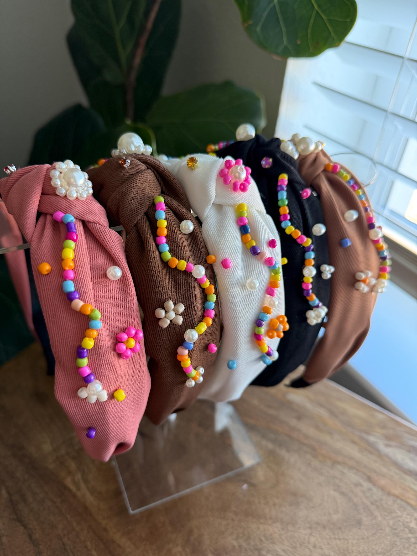 Personalized Handmade Beaded Headbands for Women – Custom Hair ...