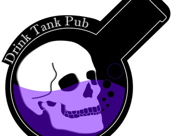 Drink Tank Punk Sticker