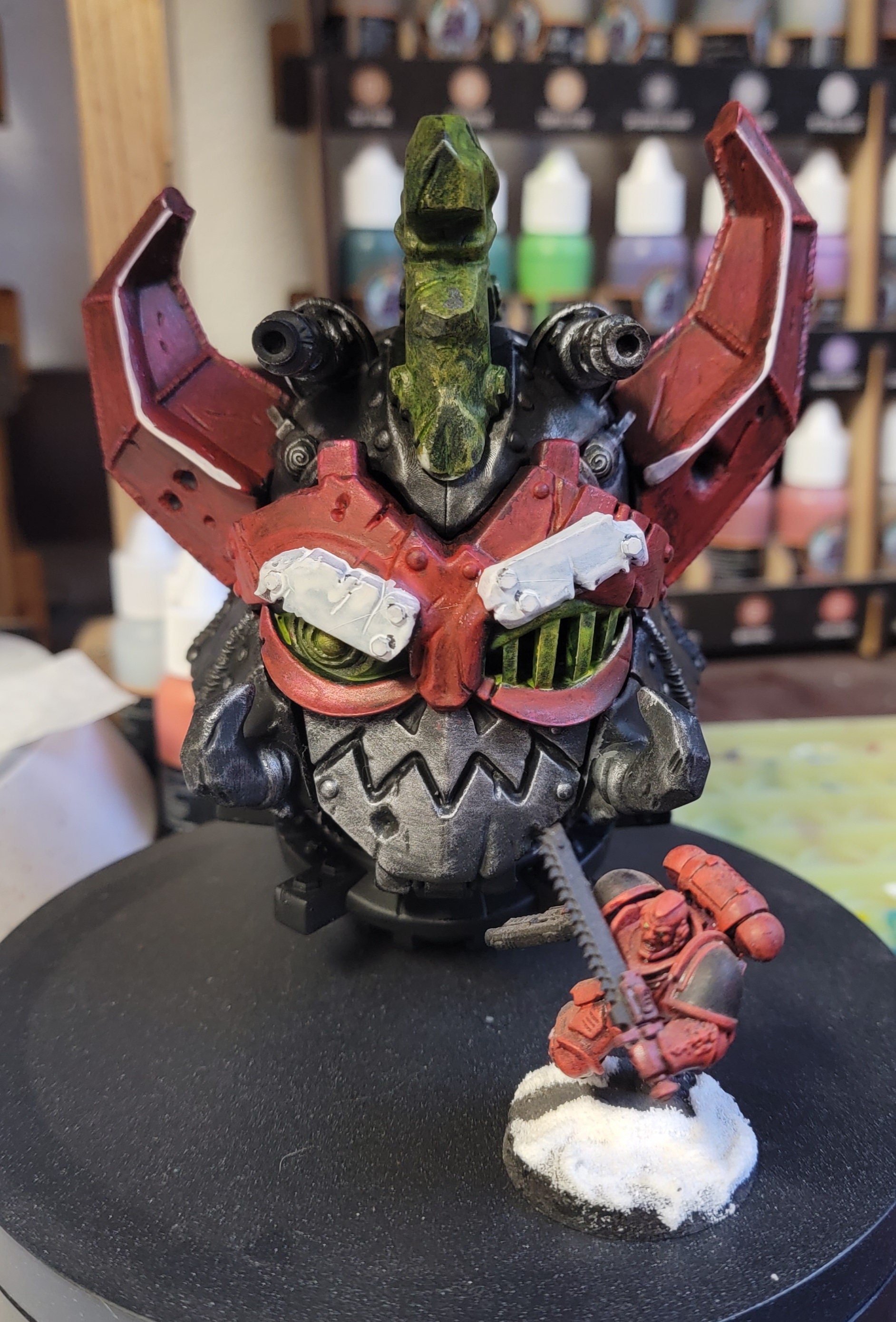 The Dakkazord| 3d Printed Chibi | Satire - Etsy UK