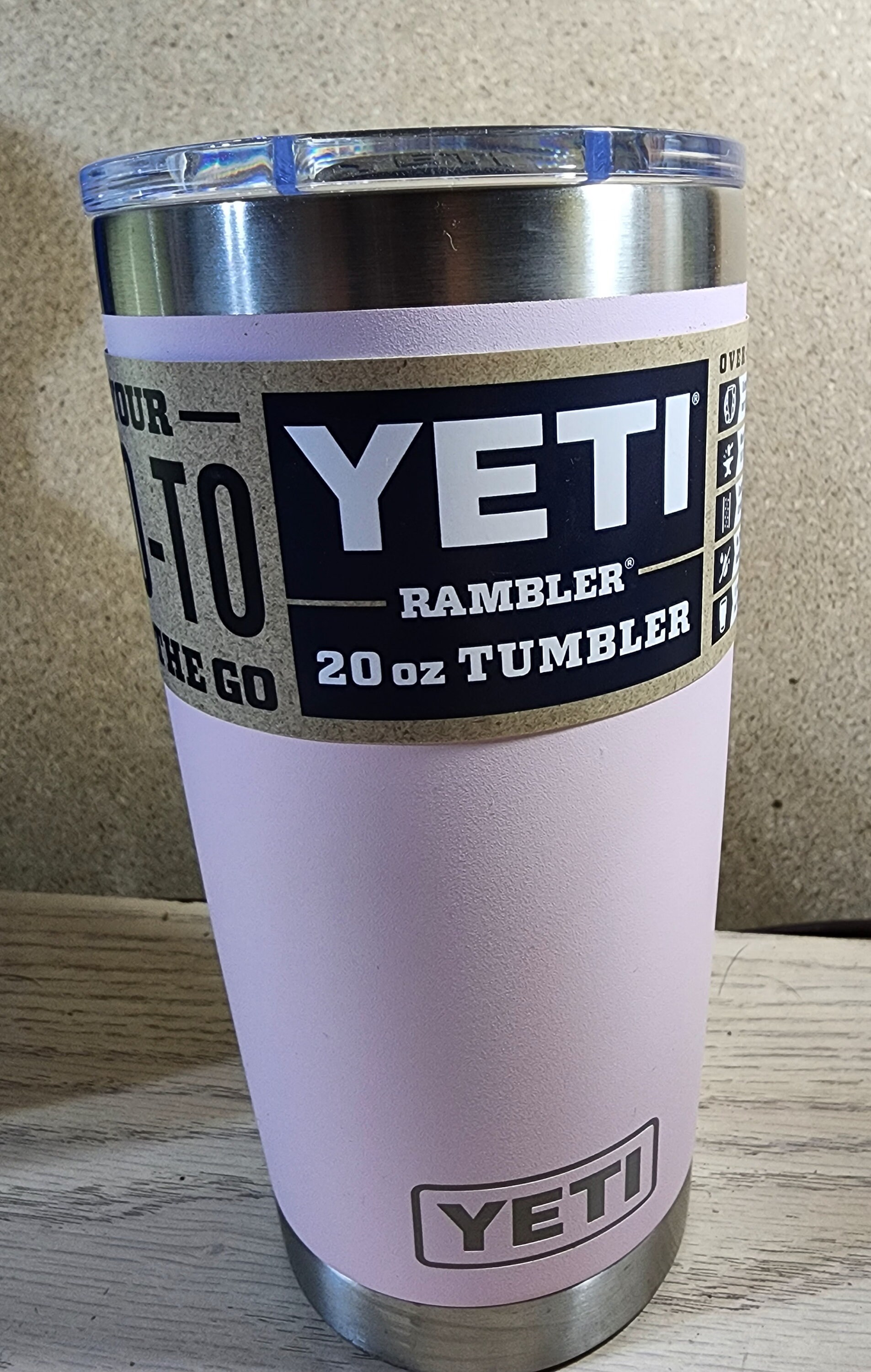 Discontinued yeti rambler 20oz mug [ice pink color]