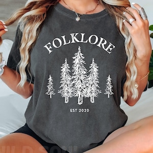 Folklore Shirt, Folklore Merch, Taylor Gift, TS Merch, Taylor Merch, Forest Shirt, Taylor Fan Gift, Concert Tee, Comfort Colors