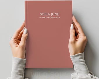 Personalized Hardcover Journal: Custom Name Gift, Letters to Daughter/Son