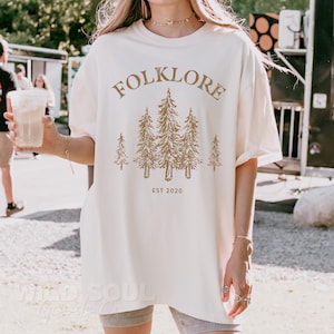 Folklore Forest Shirt: Taylor Fan Merch, Comfort Colors Tee