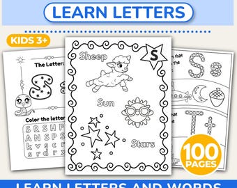 Alphabet Activities for Preschool – Dot Marker ABC Worksheets, Letter Recognition & Coloring for Toddlers (PDF)