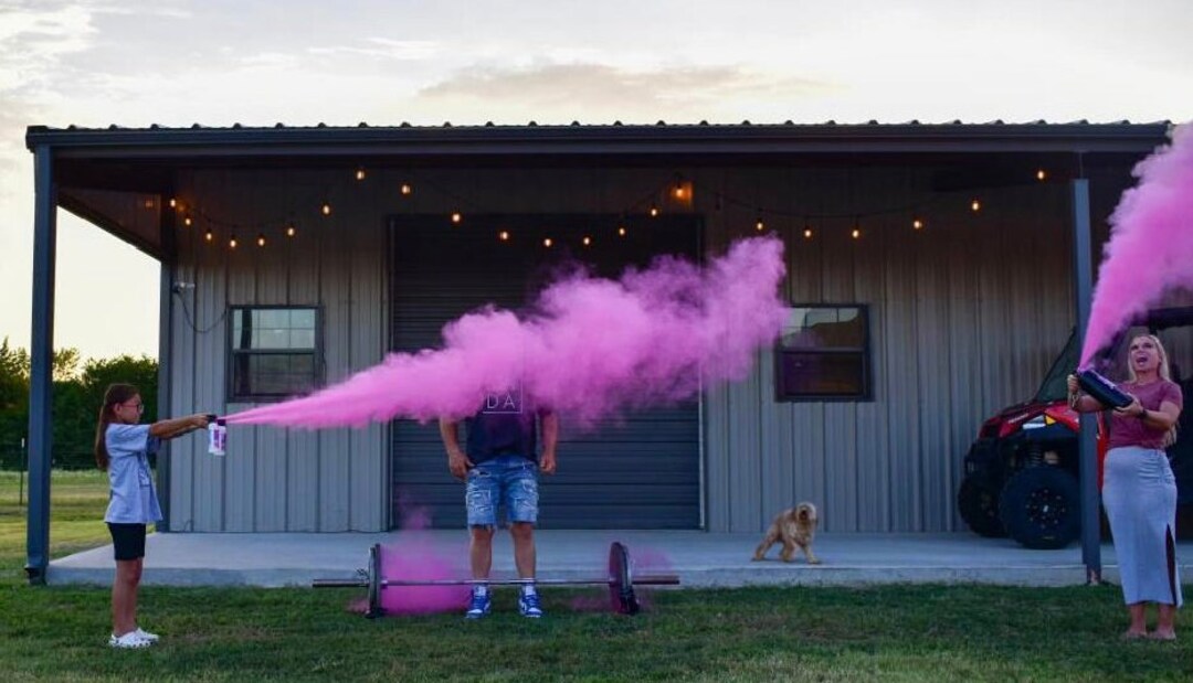 Two Gender Reveal SMALL Fire Extinguishers/color Blasters Etsy