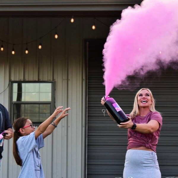 Gender Reveal Fire Extinguisher Set Etsy