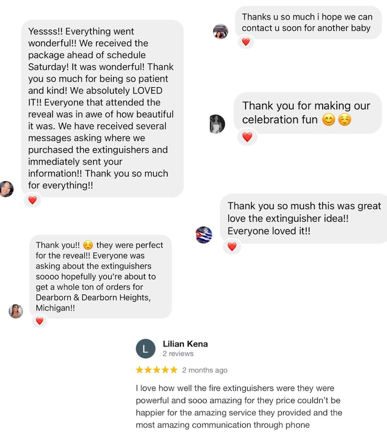 Gender Reveal Fire Extinguisher/ Color Blaster Etsy