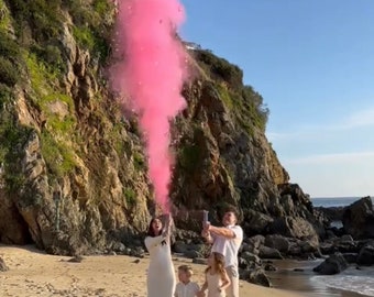 Biodegradable Gender Reveal Cannons-Confetti Powder Poppers-Gender Reveal Ideas- Gender Reveal Confetti Cannon- Confetti and Powder