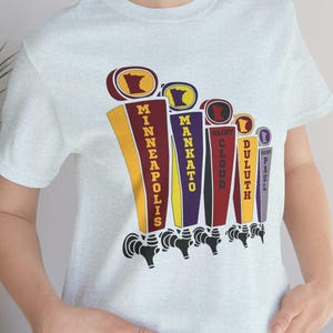 Minnesota Colleges On Tap | Midwest Lifestyle | Unisex Jersey Short Sleeve Tee