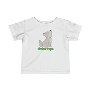 MN Timberwolves Timber Pups Infant Fine Jersey Tee image 4