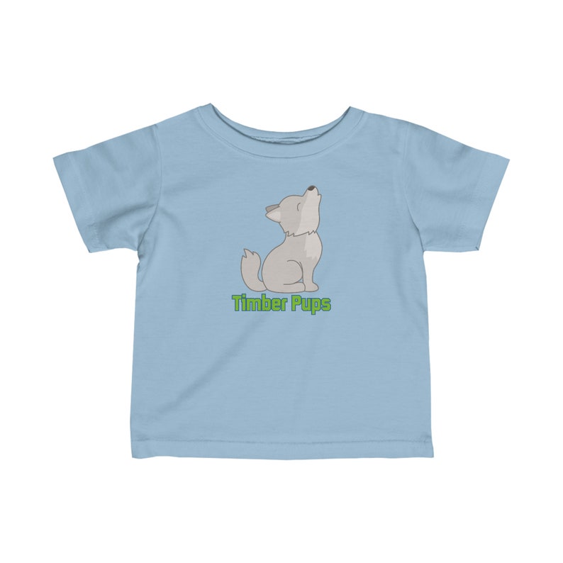 MN Timberwolves Timber Pups Infant Fine Jersey Tee image 3