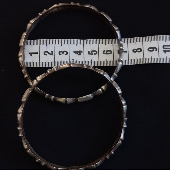Two old silver berber bracelets from southern mor… - image 3