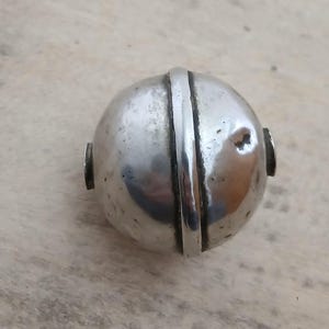 Rare very old berber silver bead ( tagmoutt). From morocco. Antique berber jewelry