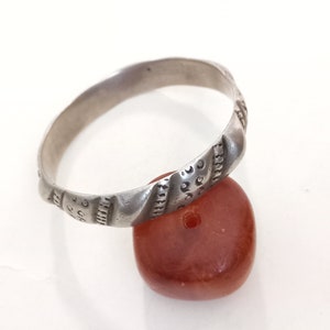 An ancient berber silver bracelet from southern MOROCCO. Antique berber jewelry