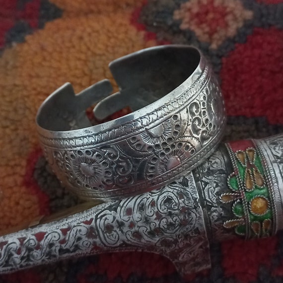 Bracelet Berbère En Argent 600 – Bijou Vintage Authentique Pour Homme