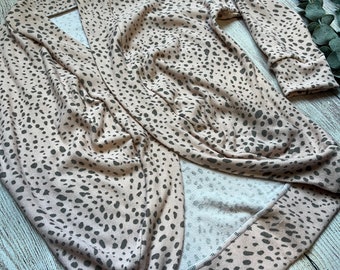 Kids curved cardigan