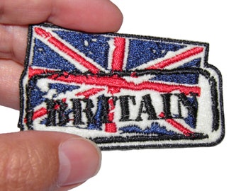 "Britain" patch Reinforcement Iron-on embroidered crest