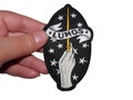 Lumos Magic Wand Patch Reinforcement Embroidered iron-on patch product logo