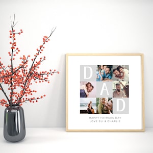 Father&#39;s Day Photo Gift - printable, editable, downloadable, personalised, dad photo gift, fathers day gift, printable fathers day gift, dad
