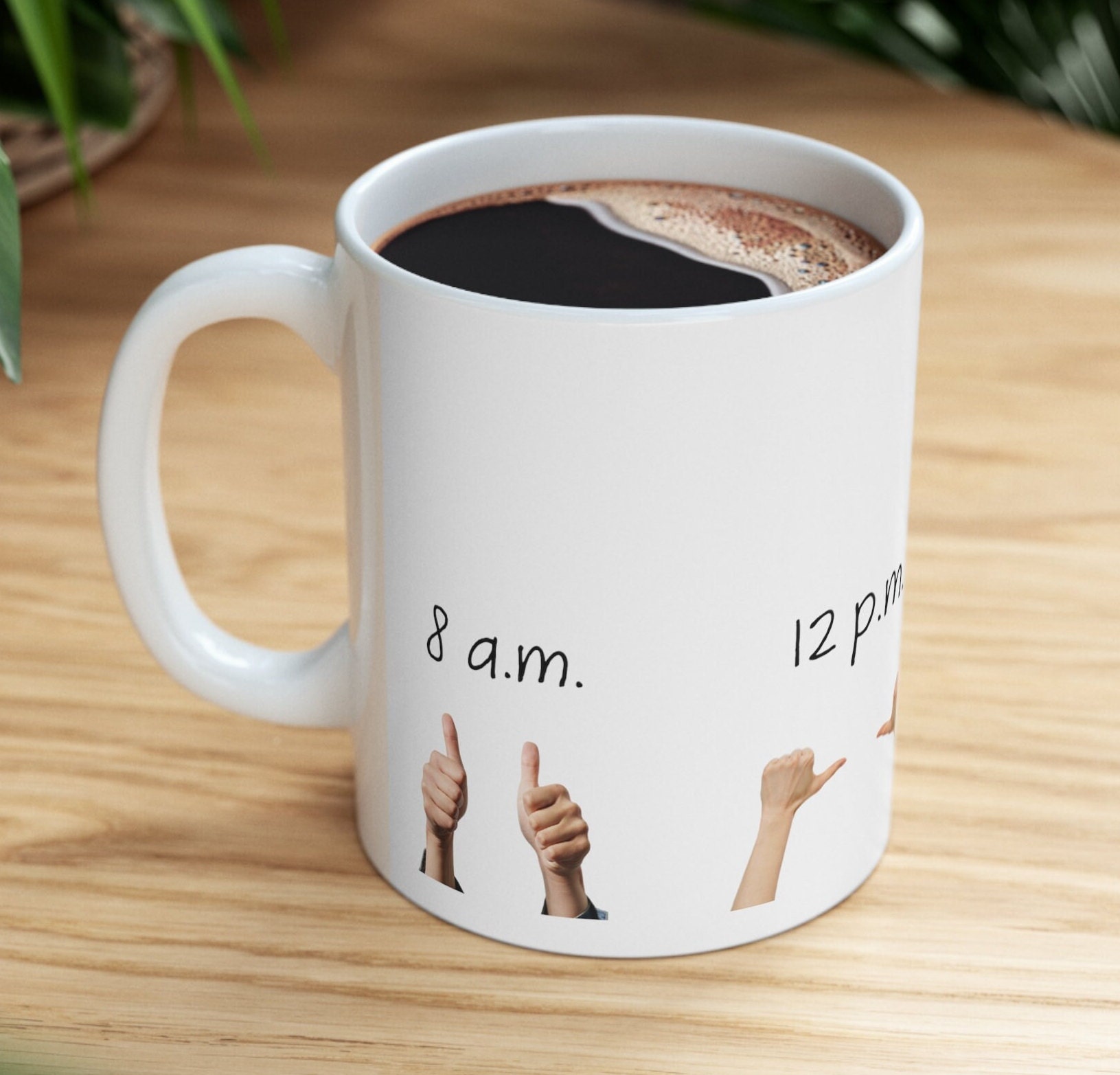 Flip the Bird Meme Funny Coffee Mug, Funny Gifts for Women and Men. 11 – P  Design House